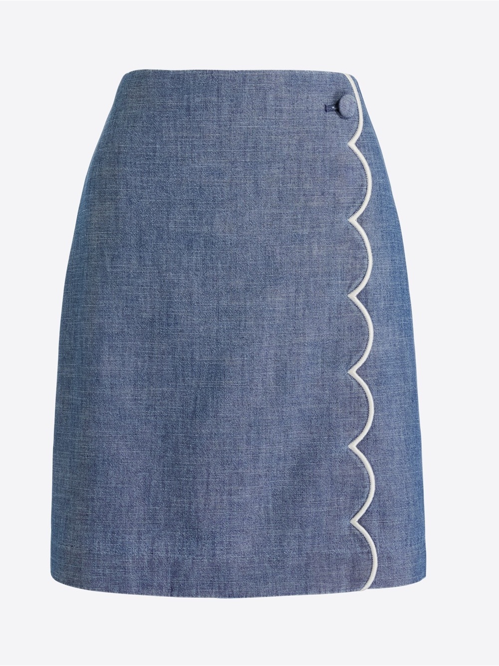 J. Crew Scallop Front Mini Skirt Size 4